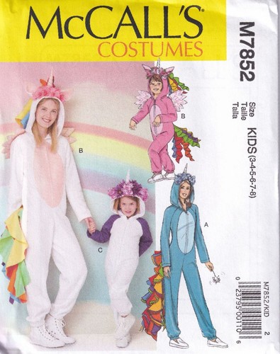 Mccalls 7852 childrens costume - 7852,