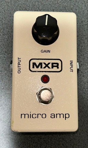 Mxr micro amp guitar effect - mxr,