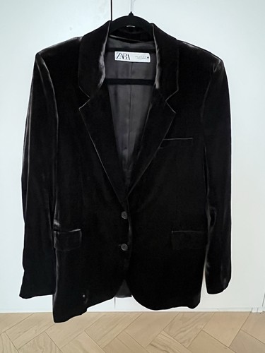 Zara velvet suit jacket and - zara,