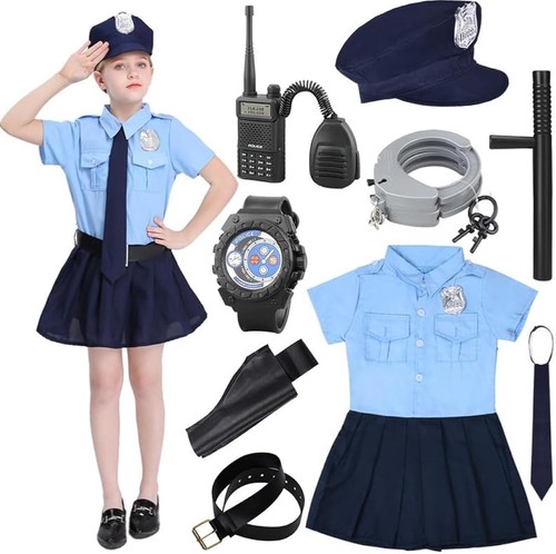 Police officer costume dress - police,