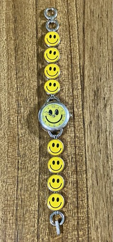 Smiley face accutime quartz - face,