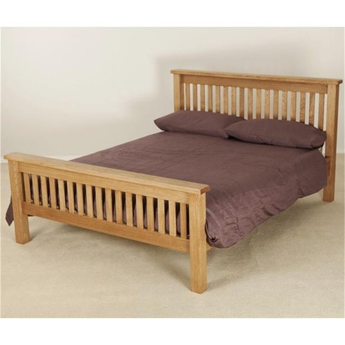 Solid oak double - solid, frame