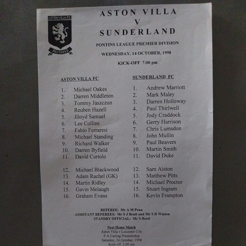 Aston villa reserves - aston,