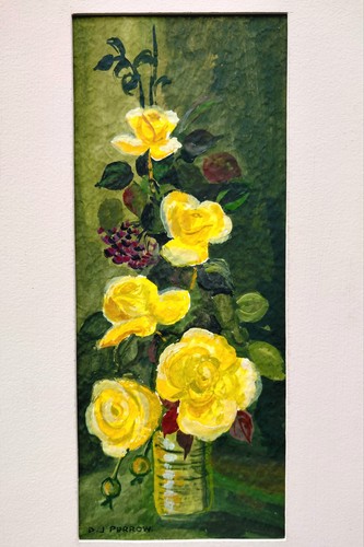 Vintage original flower - original,