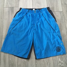 Umbro Shorts Mens 2XL Blue Grey Board Surf Outdoor Swim Bottoms Pockets 