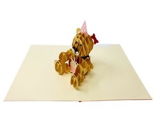 Teddy Bear 3D Pop-Up Card |