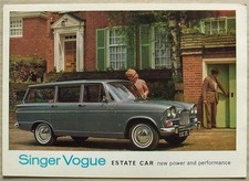 SINGER VOGUE ESTATE Car Sales