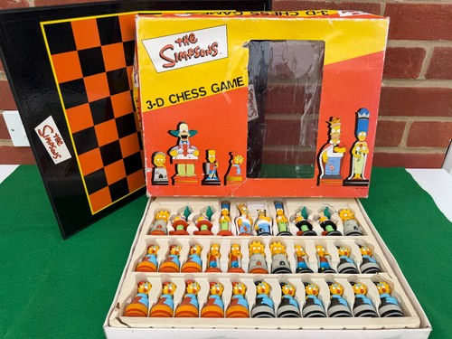 The simpsons chess set 2000 - the,