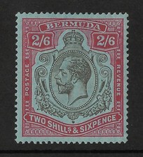 BERMUDA 1924-32 KGV SG89 2/6