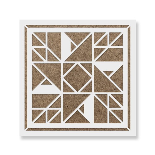 Prairie star barn quilt - prairie,