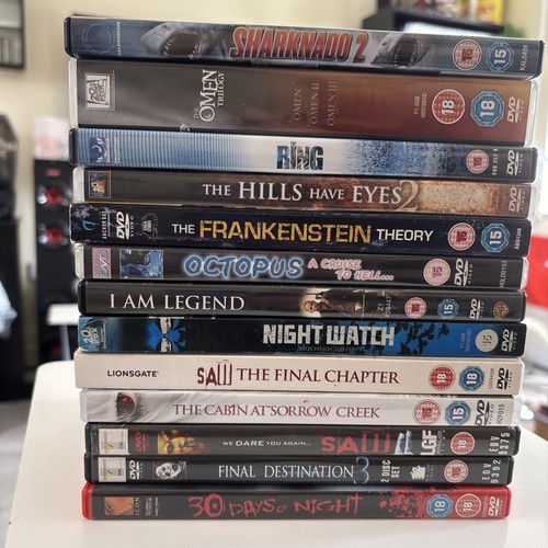 Horror dvd bundle - 15,