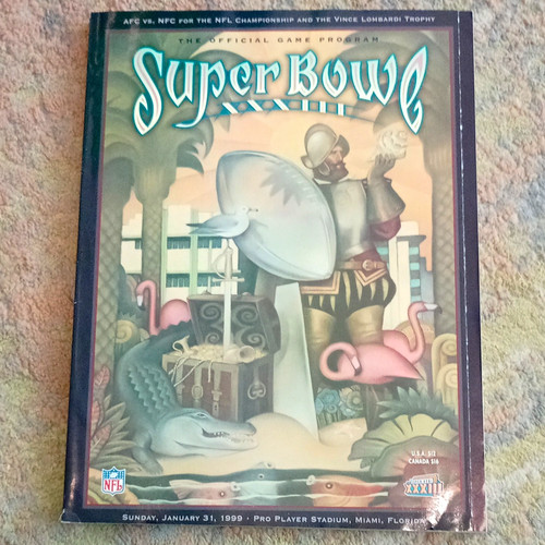 Super bowl xxxiii official - super, nfl