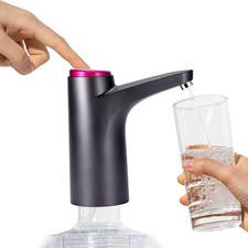 ALLOMN Electric Water Dispenser, 600ml USB Rechargeable Electric Drinking Water