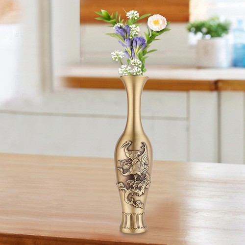 Chinese style brass vase - chinese,