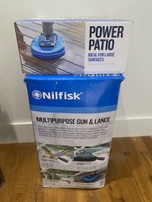 Nilfisk Pressure Jet Washer Excellent 160-10 + Power Patio attachment 