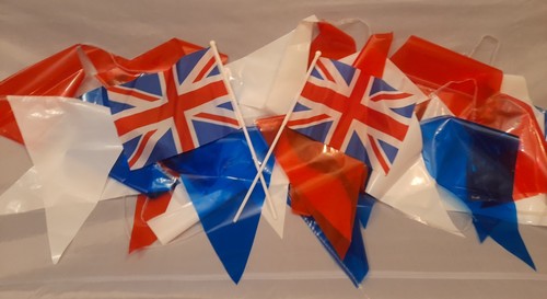 Union jack flags and - flags,