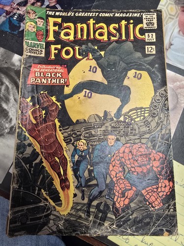 1966 fantastic four 52 - ​1966, #52