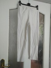 Roch Valley dance size 4 fits (10-14 yrs) shiny white leggings 