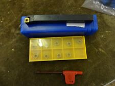 Lathe10mm x 100mm long shank indexable turning tool SCLCR + nine tips