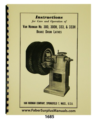 Van norman 300 - norman, 300h,
