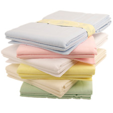 Baby flat sheets COT BED flannelette 2 pack cotbed cotton