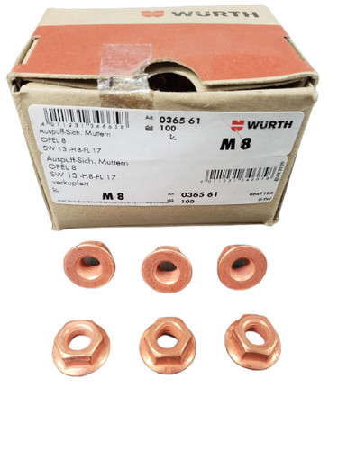 Wurth copper flashed - wurth®, m8