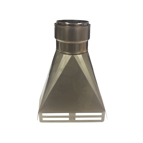 Gather hood chimney flue liner - flue,