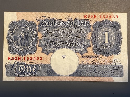 Bank england one pound - £1,