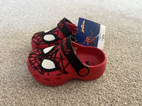 Spiderman red crocs children - spiderman, children/