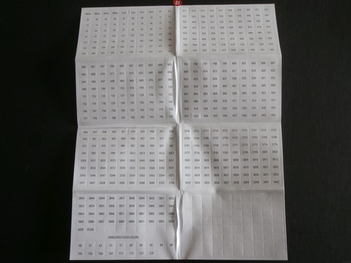 Pack dmc floss stickers for - pack,