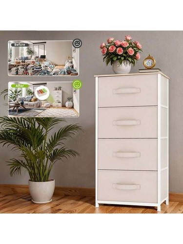 Drawer fabric chest of - fabric,