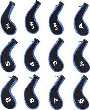 12 Pcs Golf Iron Head Cover