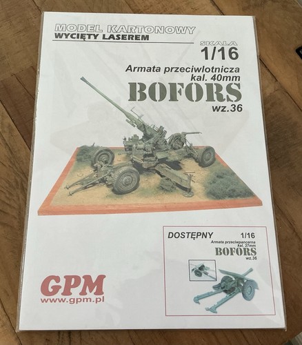 Gpm scale paper - 1:16,