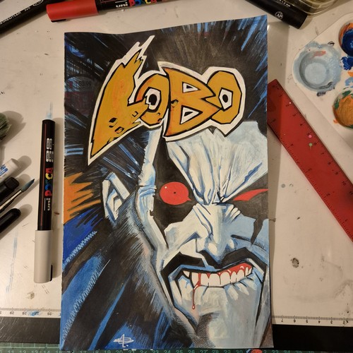 Lobo sketch cover - lobo, art