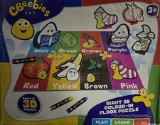 CBeebies Giant 3D Colouring