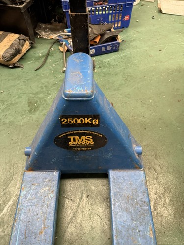 500kgs blue pallet truck - blue,