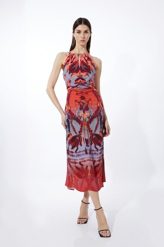 Karen millen line maxi dress - karen,