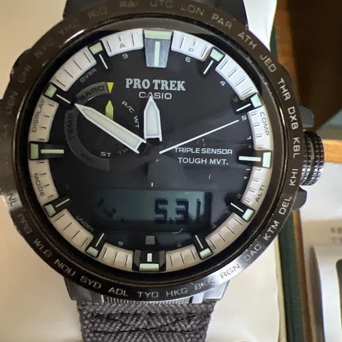 Casio pro trek - trek, prw-60ybm