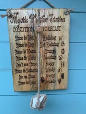 Wooden Mystical Weather Forecast Stone