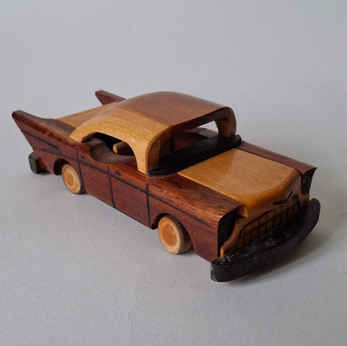 Handmade wooden cadillac - handmade,