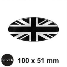 Oval Union Jack Flag England