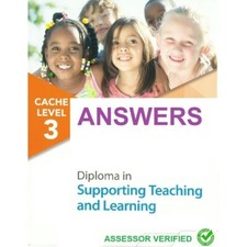 Level 3 diploma In Supporting Teaching & Learning Answers