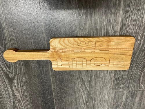 Birch wooden spanking paddle - birch,