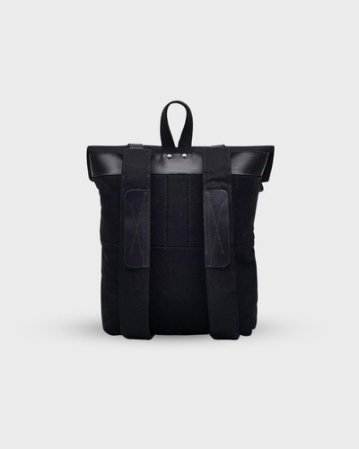 Bag made leather - of, canvas