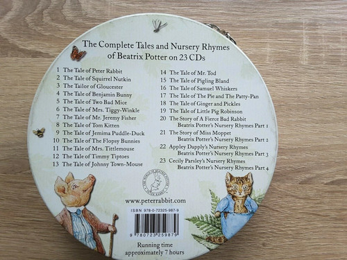 Beatrix potter audio books - beatrix,