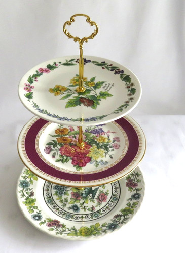 Vintage tier cake stand - vintage, 3-tier