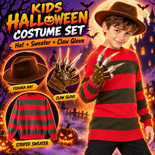 Kids freddy krueger costume - kids,