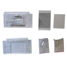 Transparent Full Housing Shell Case Replacement Kit for Nintendo DS Lite NDSL