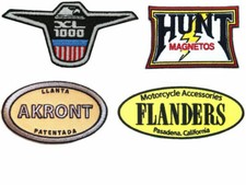 Cloth Patch Set Series 6 for Harley Davidson by V-Twin