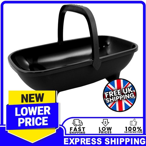 53cm black plastic garden - 53cm,